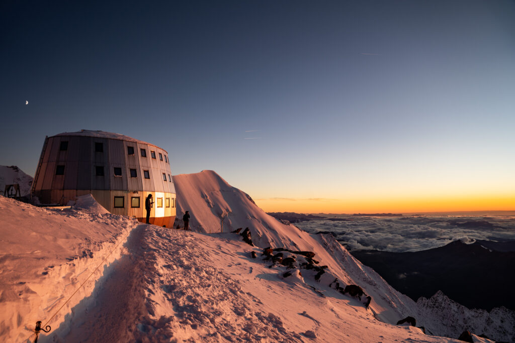 Vodeni vzpon na Mont Blanc